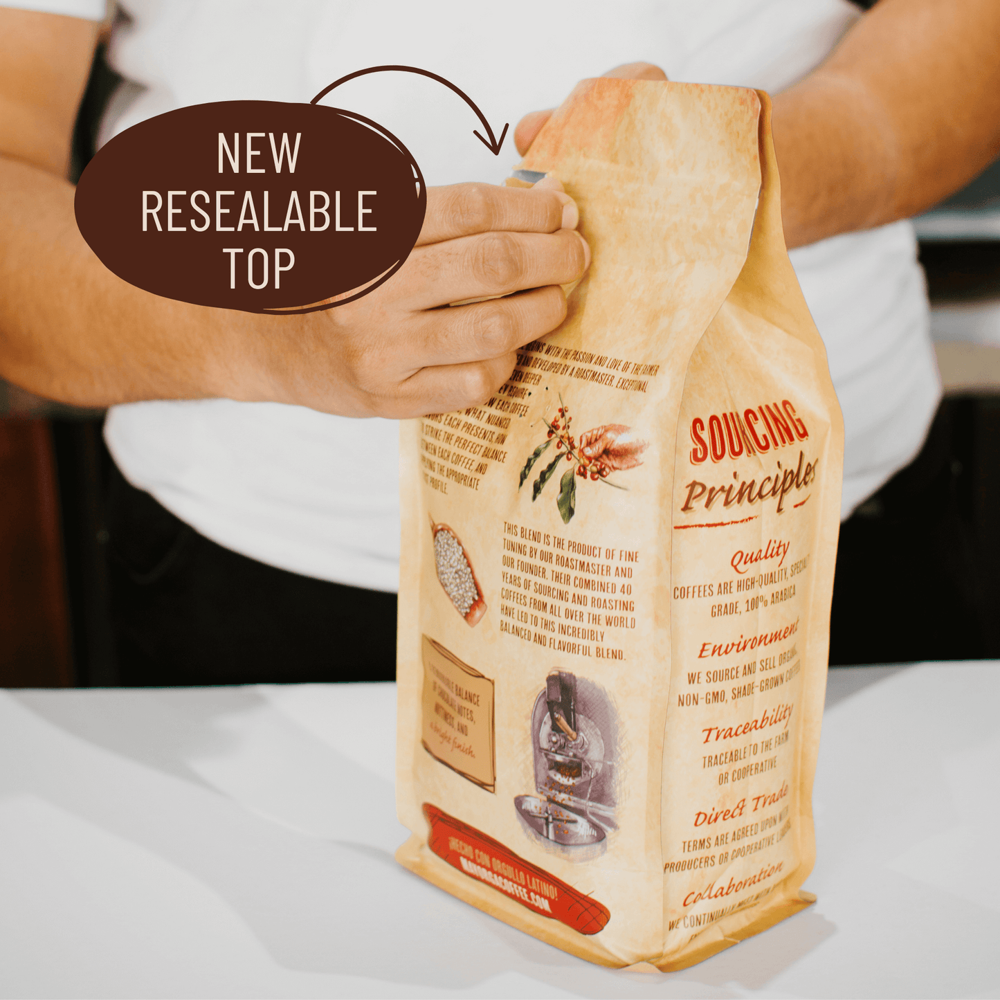 New Resealable Top