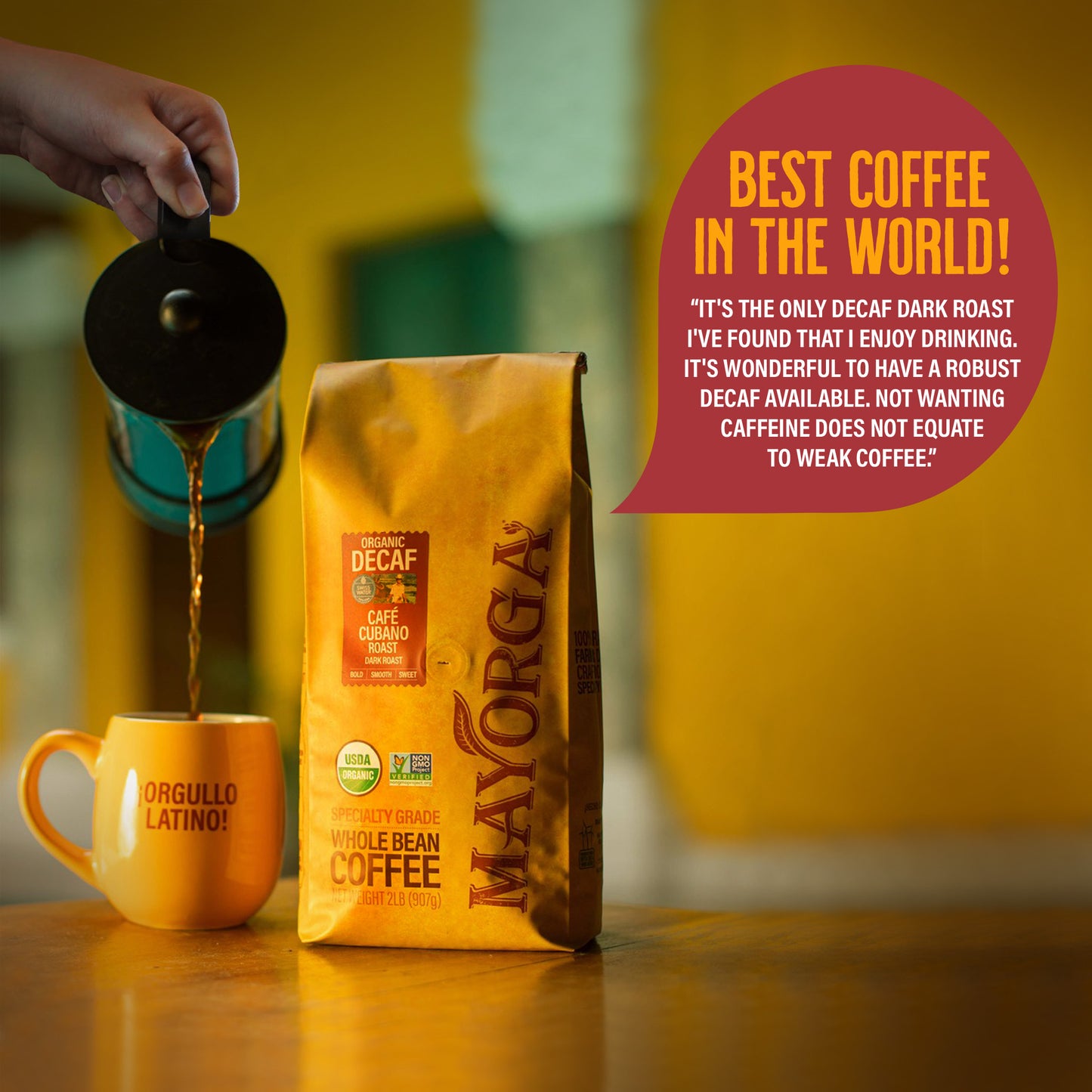 Decaf Cubano Roast Bag, review