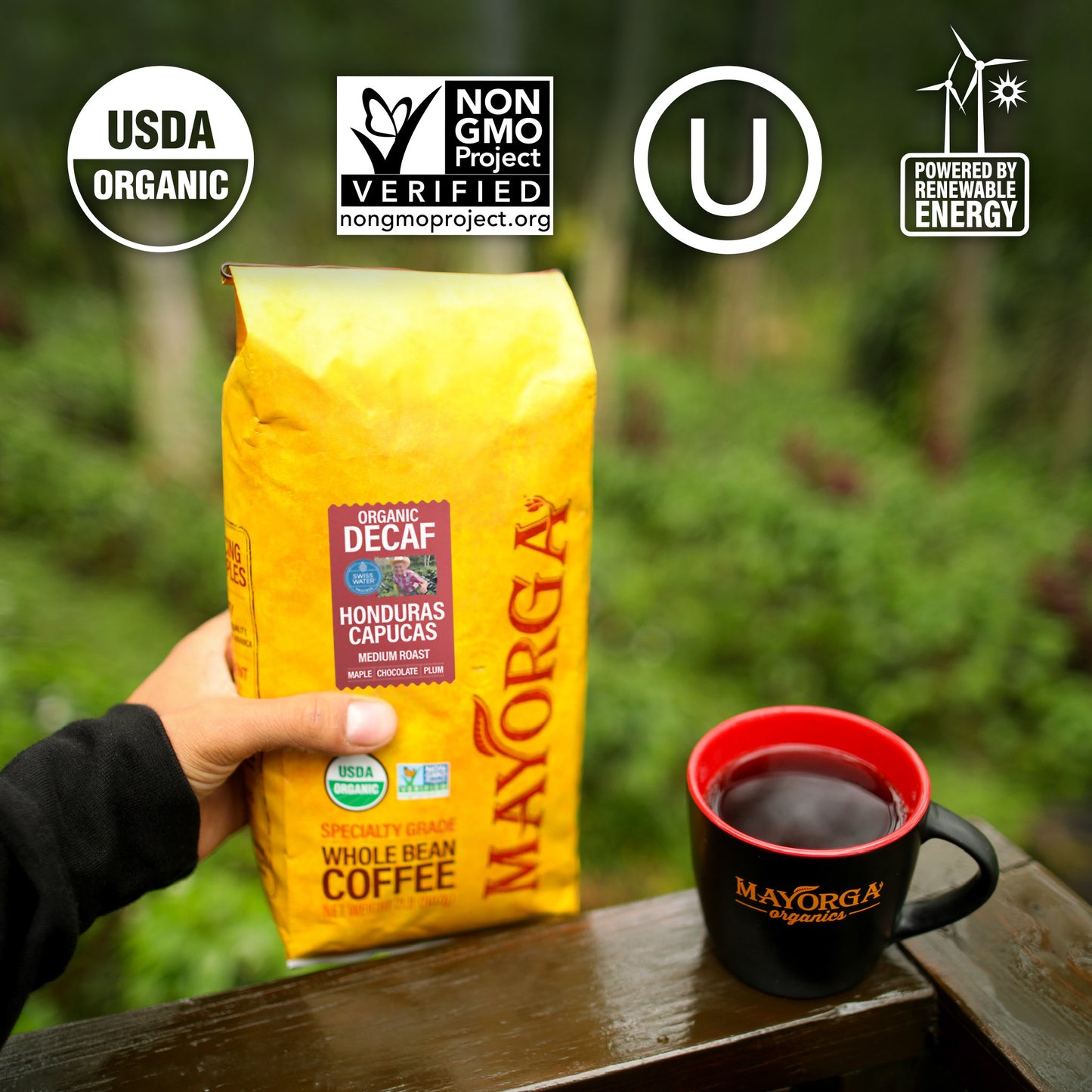 Decaf Honduras Capucas Bag USDA ORGANIC NONGMO
