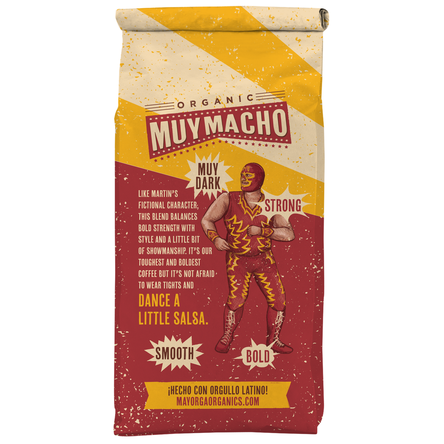 Muy Macho Bag, back view
