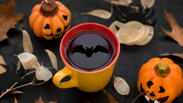 How to Set Up a Halloween Coffee Bar