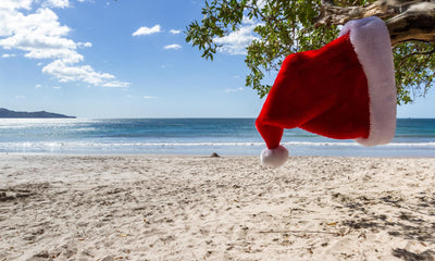 Para los latinos, la Navidad es mejor en la playa