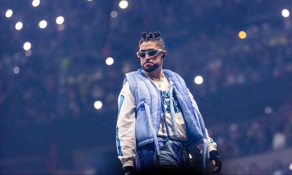 Bad Bunny on stage