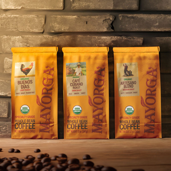 3種類のULEG・サンベル & Good Day Mocachino Organic Specialty Coffee Set: Bienvenido Trio - Mayorga Coffee