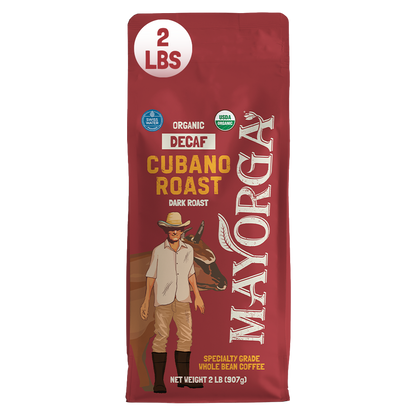 Mayorga Decaf Cubano Roast Rich Dark Roast - Select Coffee Grind