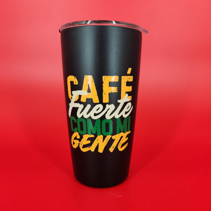 Vaso Café Fuerte Como mi Gente