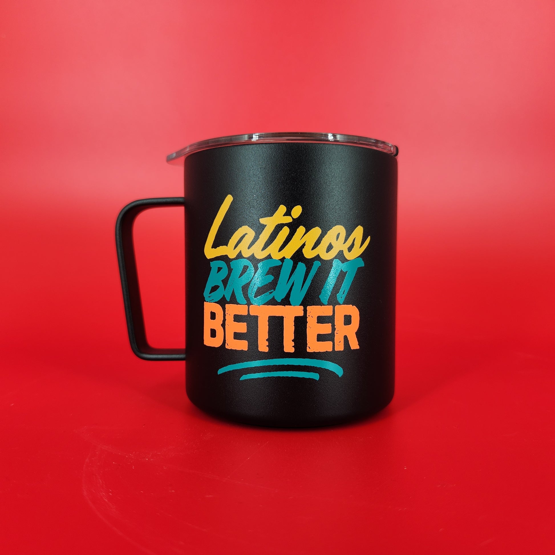 Latinos Brew It Better Camp Mug 