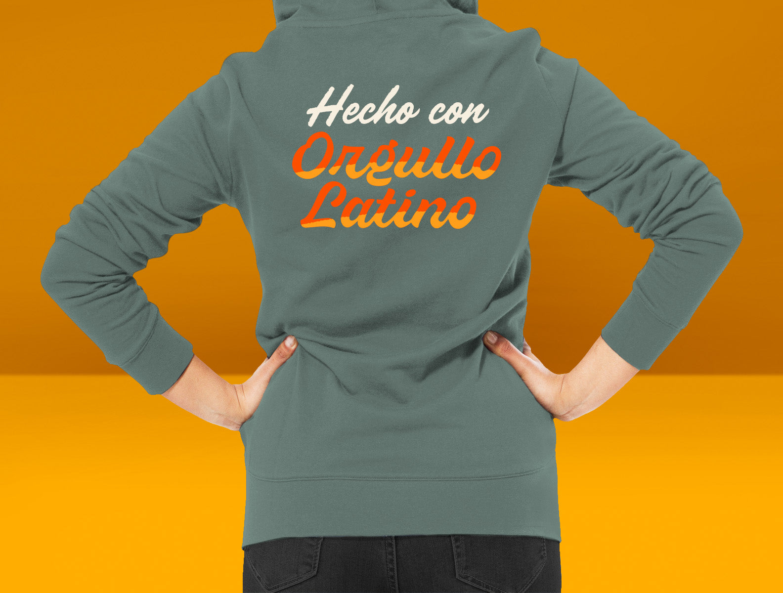 Hecho con Orgullo Latino Hoodie