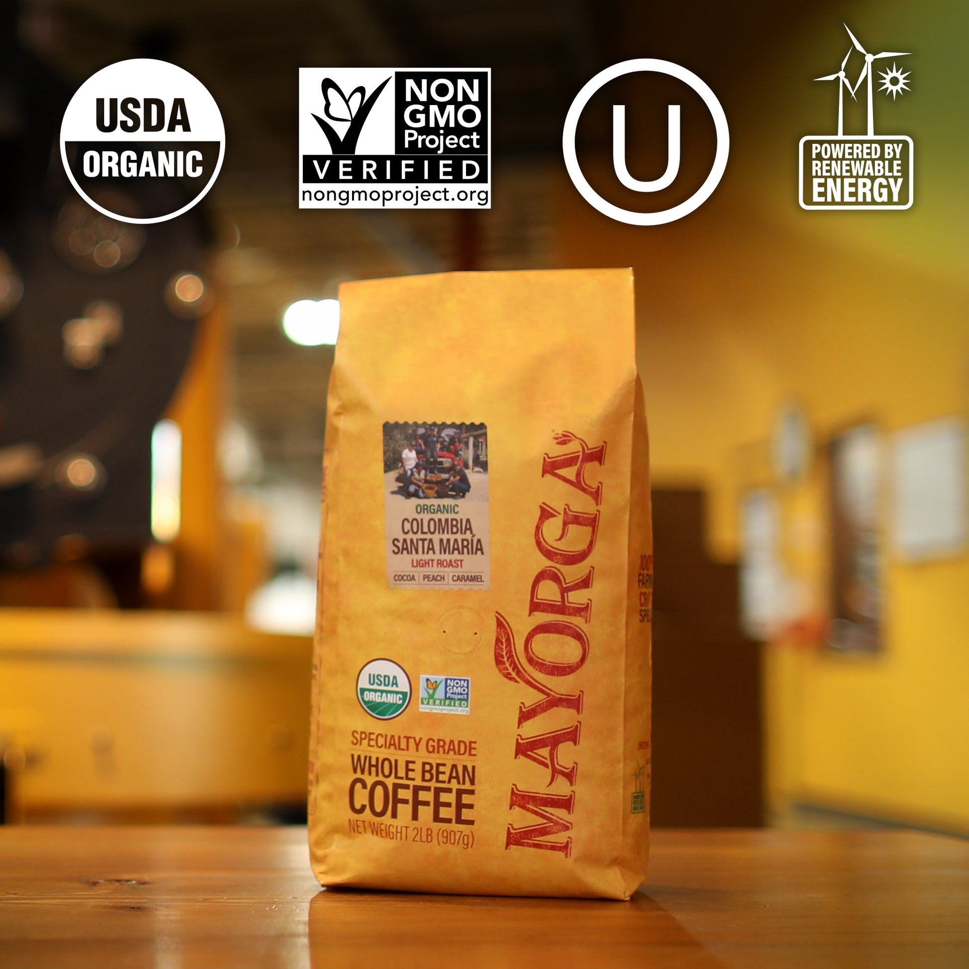 Colombia Santa María Bag USDA ORGANIC NON GMO 