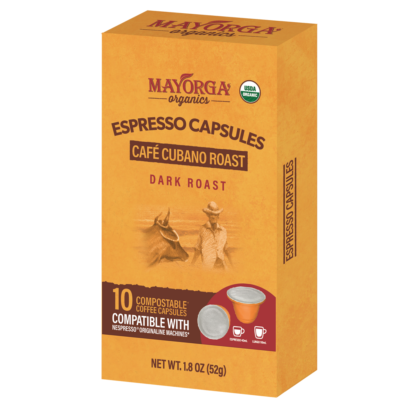 Café Cubano Roast Compostable Espresso Capsules