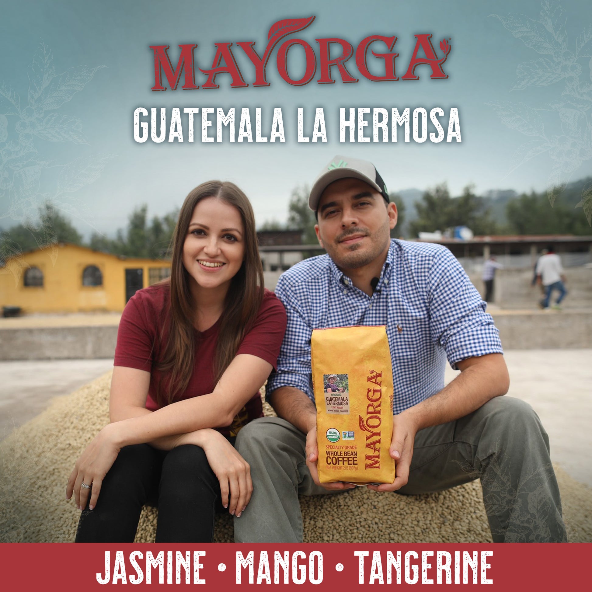 Guatemala La Hermosa Bag 
Jasmine 
Mango
Tangerine 