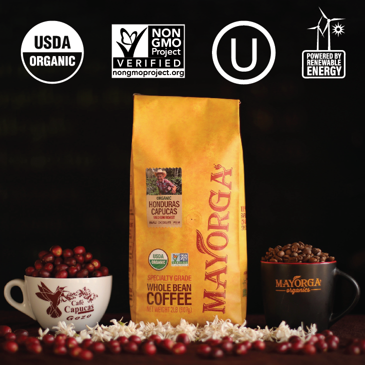 Honduras Capucas bag USDA ORGANIC NON GMO