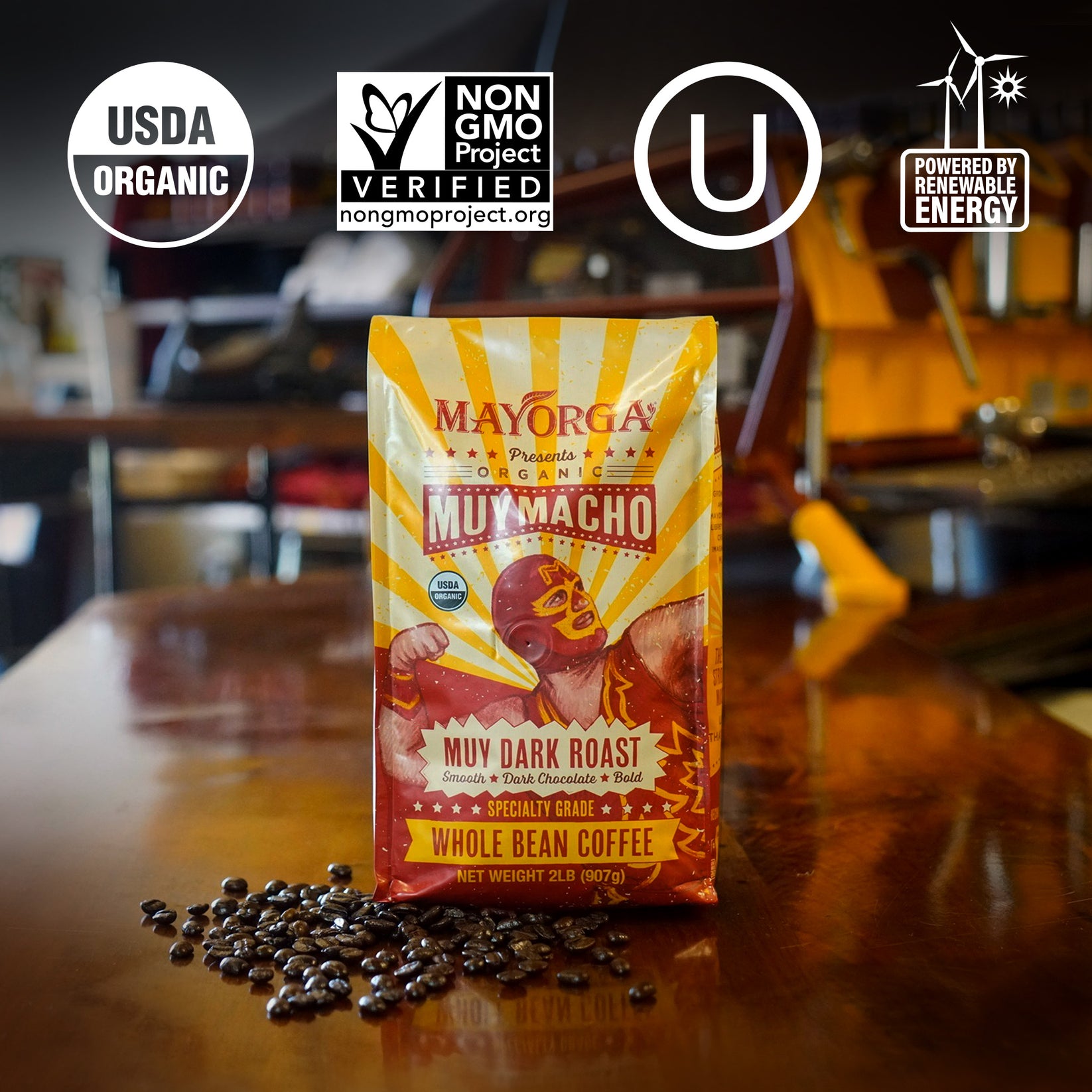 Muy Macho Bag USDA ORGANIC NON GMO